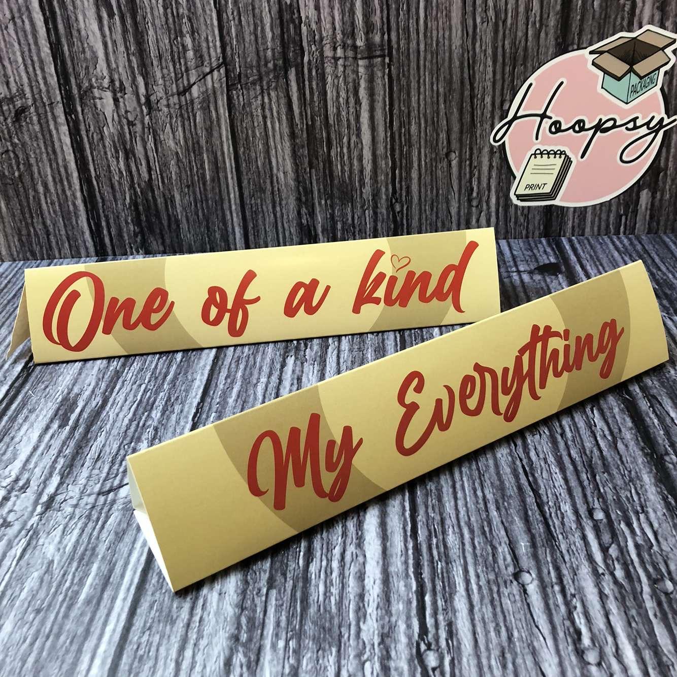 Toblerone Bar & Personalised Gift Sleeve (360g)